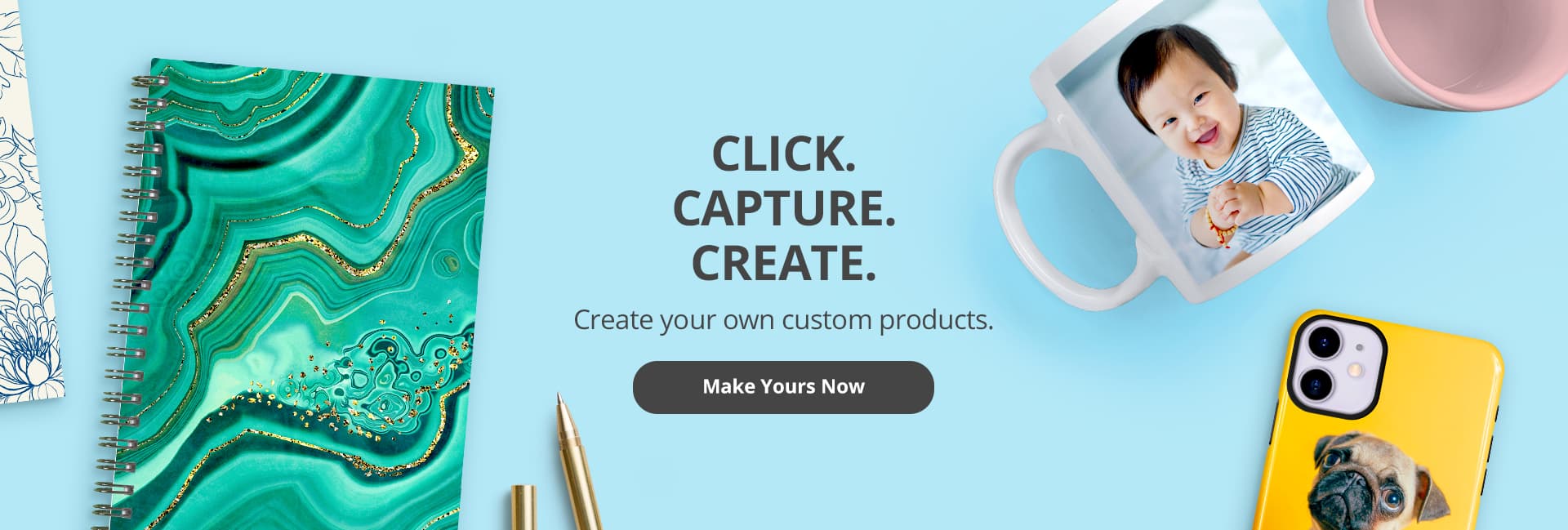 Design your own custom products